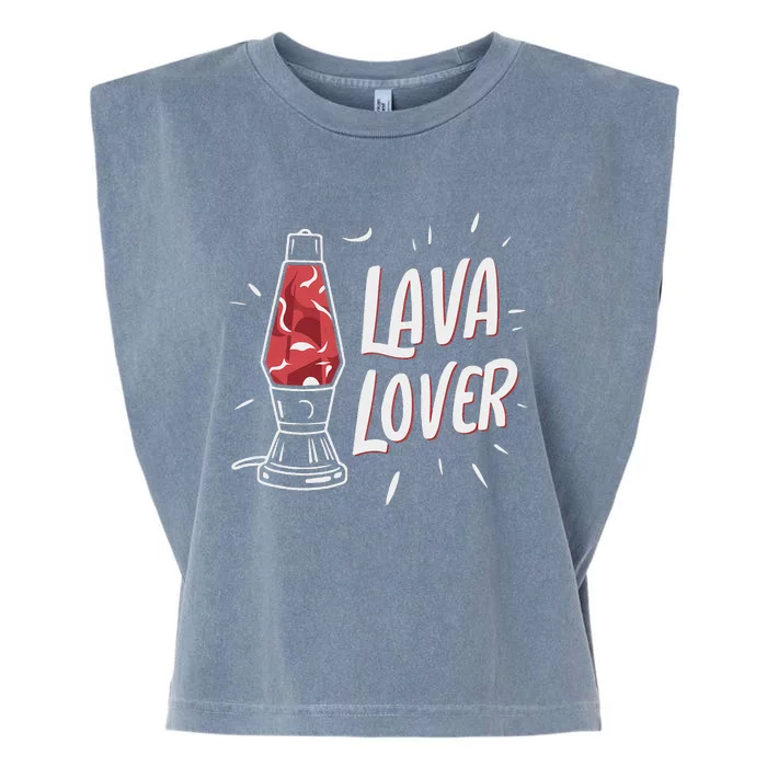 Lava Lover Lava Lamp Garment-Dyed Women's Muscle Tee