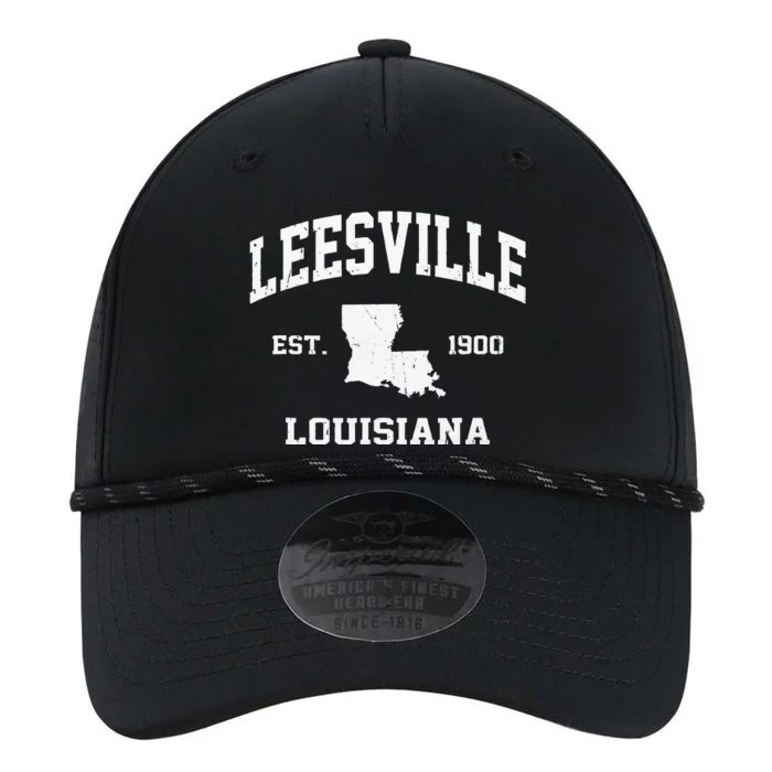 Leesville Louisiana LA Vintage State Athletic Style Performance The Dyno Cap