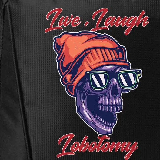 Live Laugh Lobotomy Retro Lover City Backpack