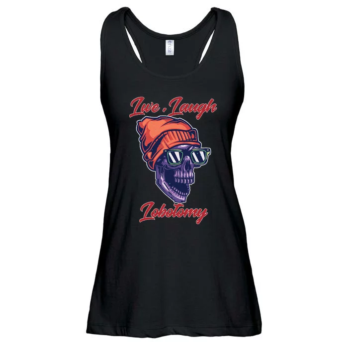 Live Laugh Lobotomy Retro Lover Ladies Essential Flowy Tank