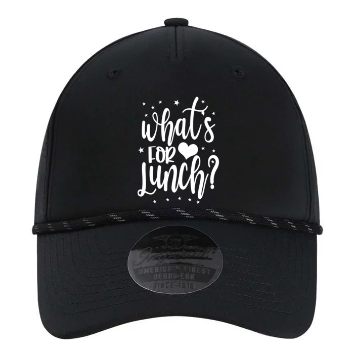 Lunch Lady Life Whats For Lunch Crew Cafeteria Worker Cool Gift Performance The Dyno Cap