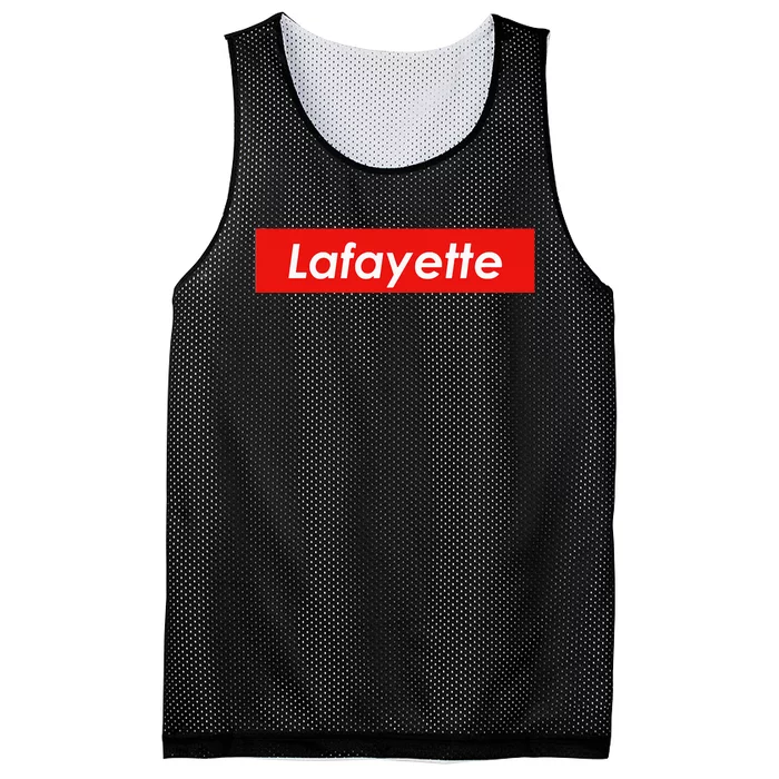 Lafayette Louisiana Mesh Reversible Basketball Jersey Tank