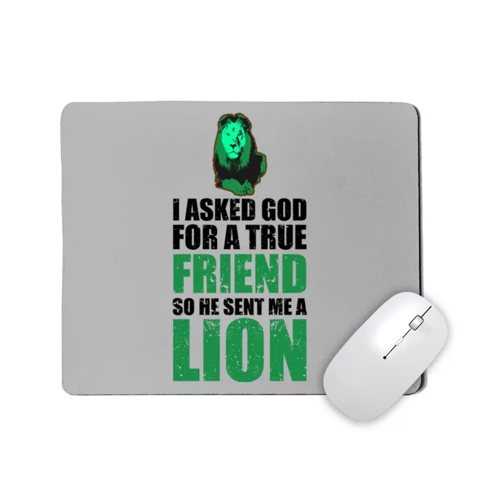 Lion Lioness Lion Pride E Lion E King Of Beasts Lion Cool Gift Mousepad