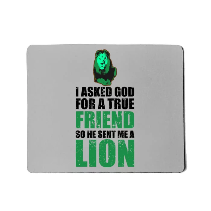 Lion Lioness Lion Pride E Lion E King Of Beasts Lion Cool Gift Mousepad