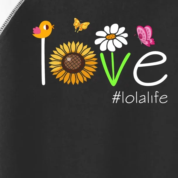 Love Lola Life Cute Matching Family Toddler Fine Jersey T-Shirt