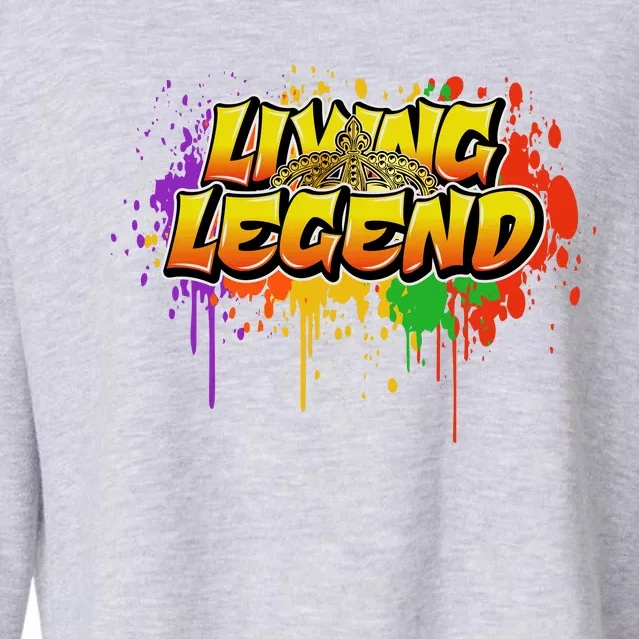 Living Legend Cropped Pullover Crew