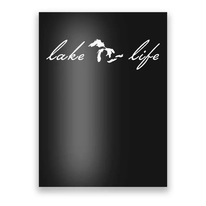 Lake Life Michigan Great Lakes Poster