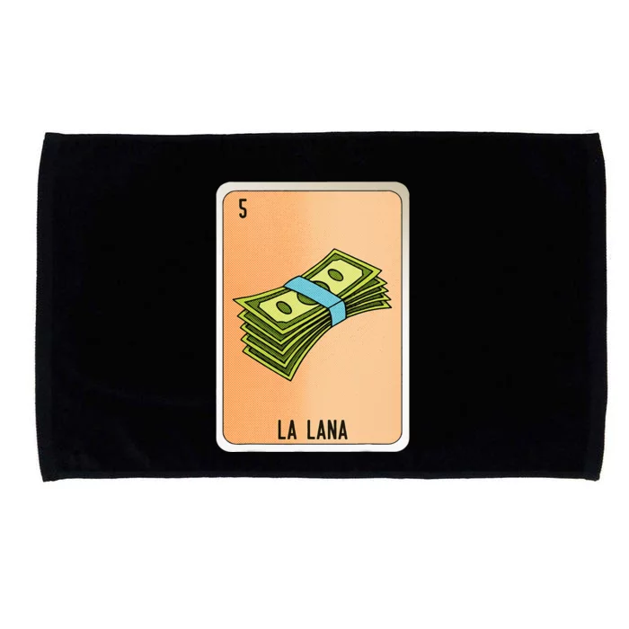 La Lana Mexican Slang Chicano Bingo Cards Microfiber Hand Towel