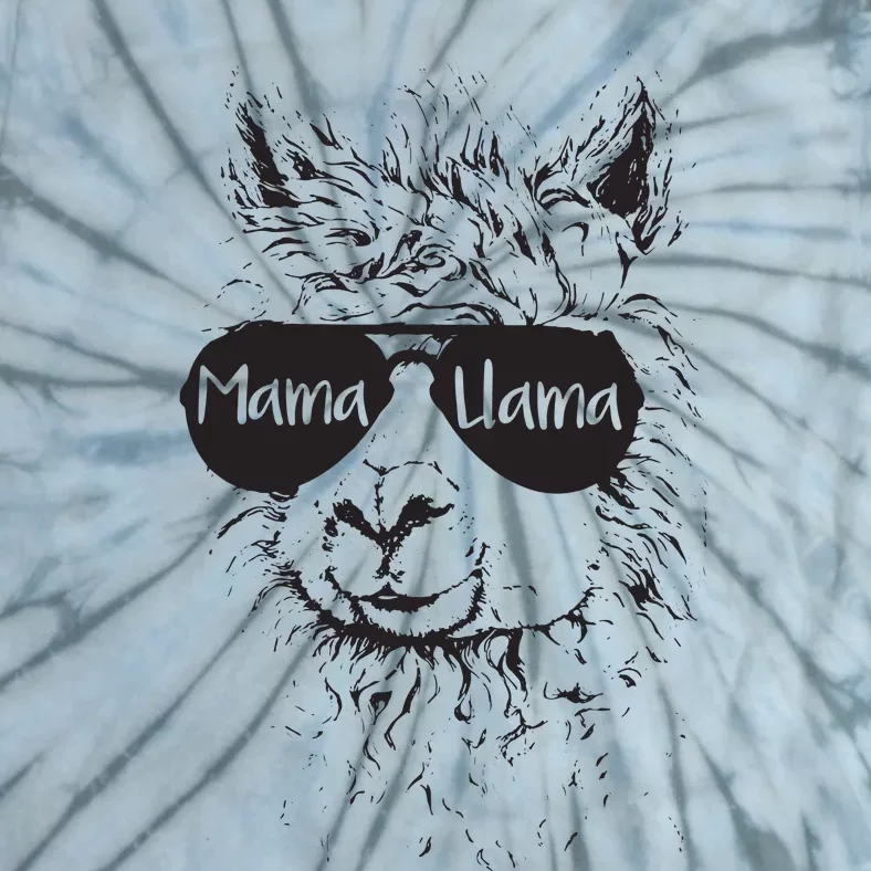 Llama Lover Mama Llama Tie-Dye T-Shirt