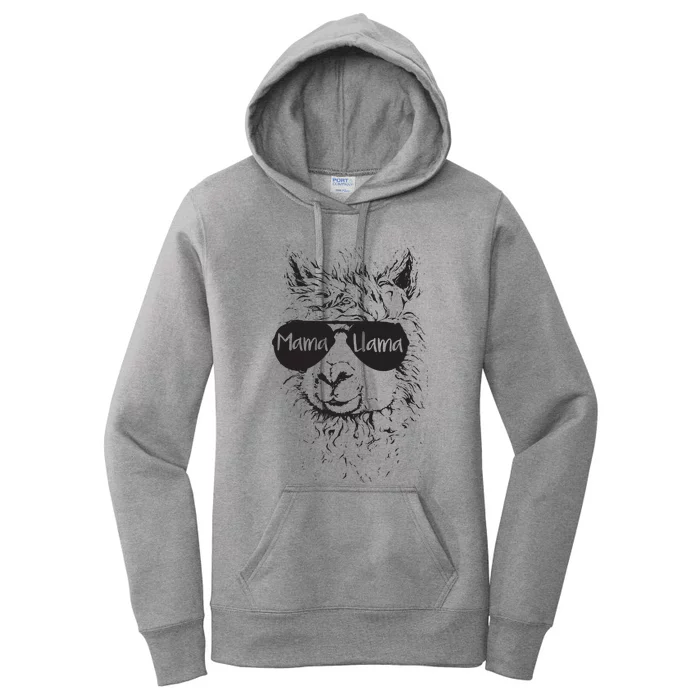 Llama Lover Mama Llama Women's Pullover Hoodie