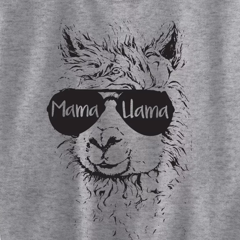 Llama Lover Mama Llama Kids Sweatshirt