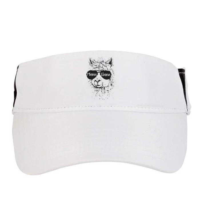 Llama Lover Mama Llama Adult Drive Performance Visor