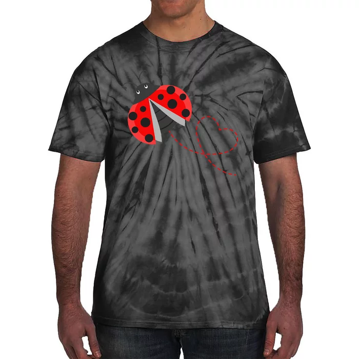 Ladybeetle Ladybugs Nature Lover Insect Fans Entomophile Tie-Dye T-Shirt