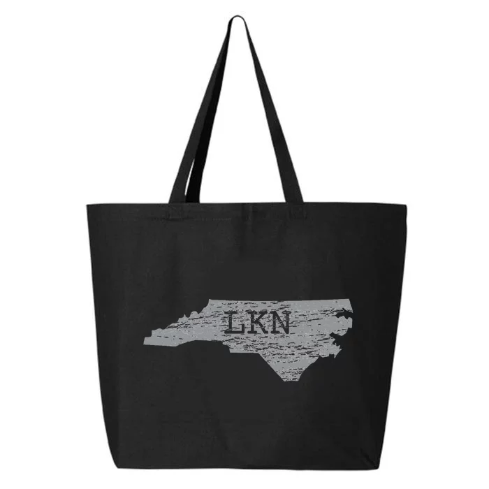 Lkn Lake Norman North Carolina State Gift To Him Her 25L Jumbo Tote