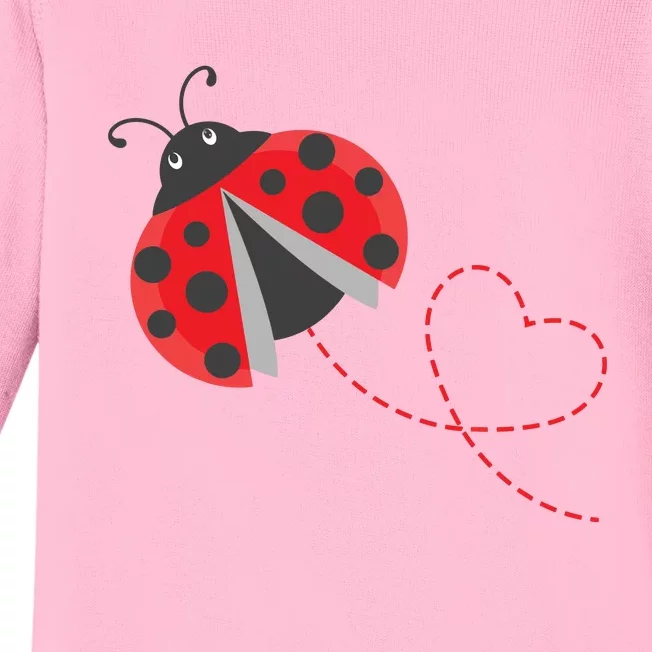 Ladybeetle Ladybugs Nature Lover Insect Fans Entomophile Baby Long Sleeve Bodysuit