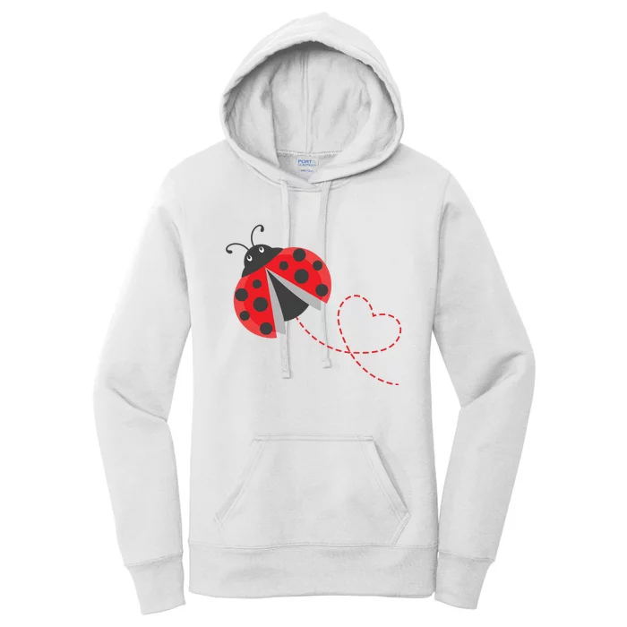 Ladybeetle Ladybugs Nature Lover Insect Fans Entomophile Women's Pullover Hoodie