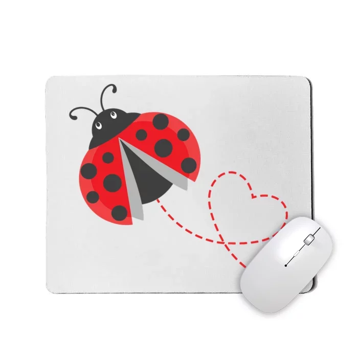 Ladybeetle Ladybugs Nature Lover Insect Fans Entomophile Mousepad