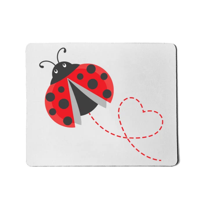 Ladybeetle Ladybugs Nature Lover Insect Fans Entomophile Mousepad