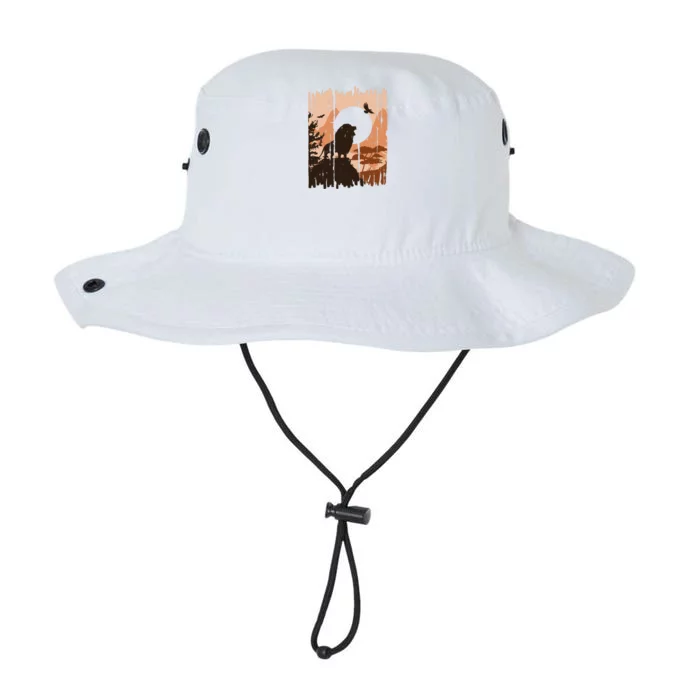 Lion Landscape Nature Mountain Legacy Cool Fit Booney Bucket Hat