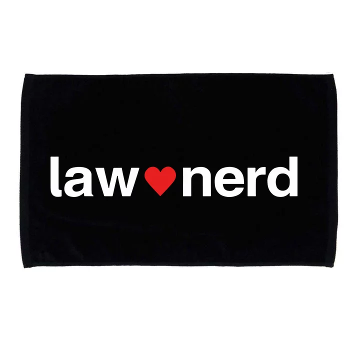 Lawnerdshop Law Nerd Love Microfiber Hand Towel