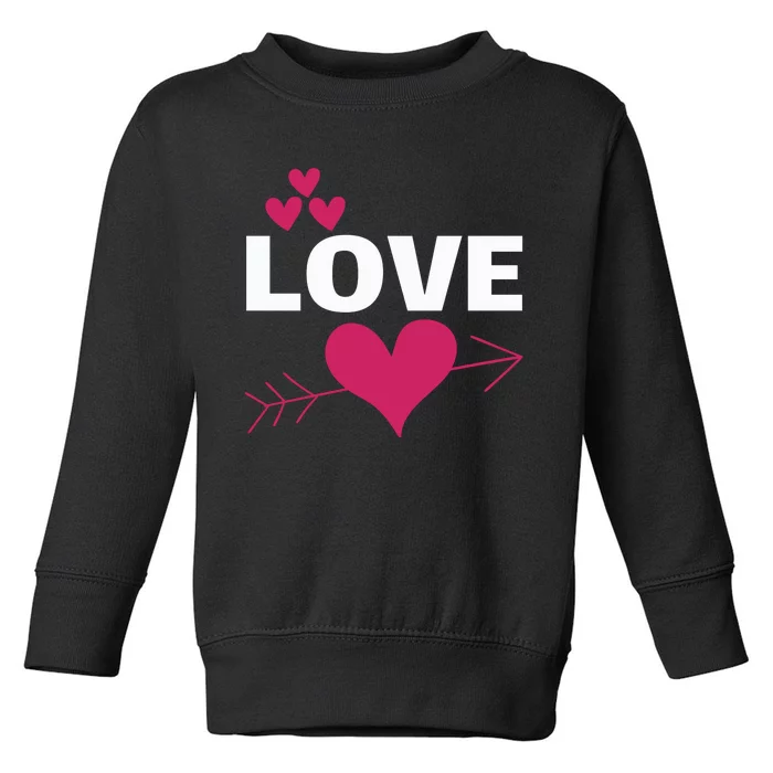 Love Toddler Sweatshirt