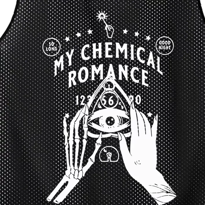 Limited Lauzi O.O Spirit Board Chemical Romance Mesh Reversible Basketball Jersey Tank