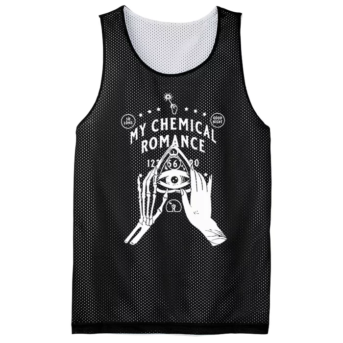 Limited Lauzi O.O Spirit Board Chemical Romance Mesh Reversible Basketball Jersey Tank