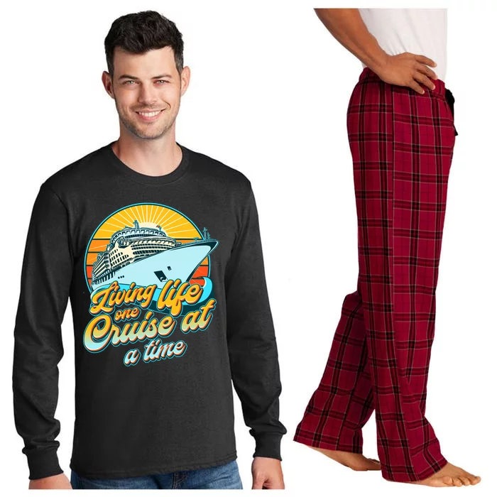 Living Life One Cruise At A Time Long Sleeve Pajama Set