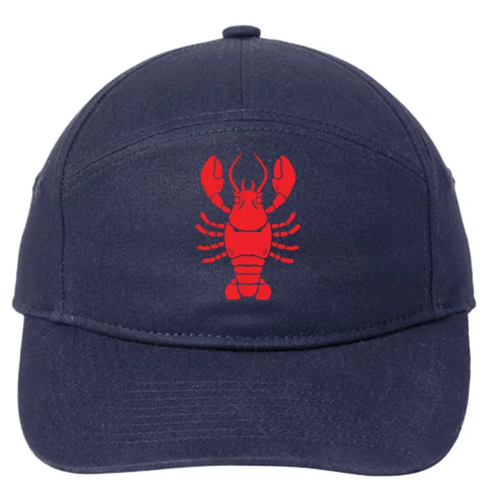 Lobster 7-Panel Snapback Hat