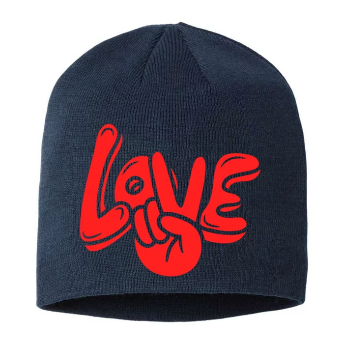 Love 8 1/2in Sustainable Knit Beanie