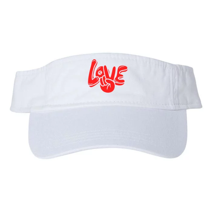 Love Valucap Bio-Washed Visor