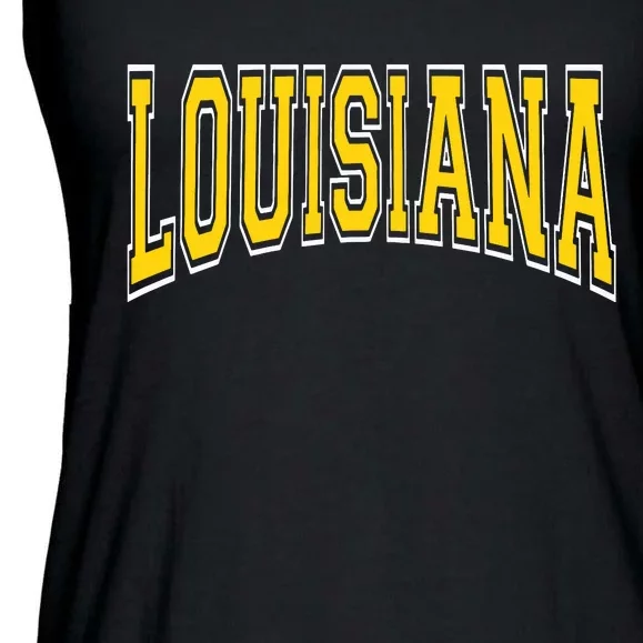 Louisiana Ladies Essential Flowy Tank