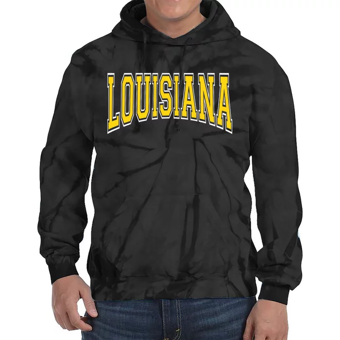 Louisiana Tie Dye Hoodie