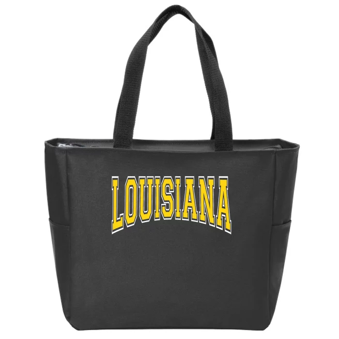 Louisiana Zip Tote Bag