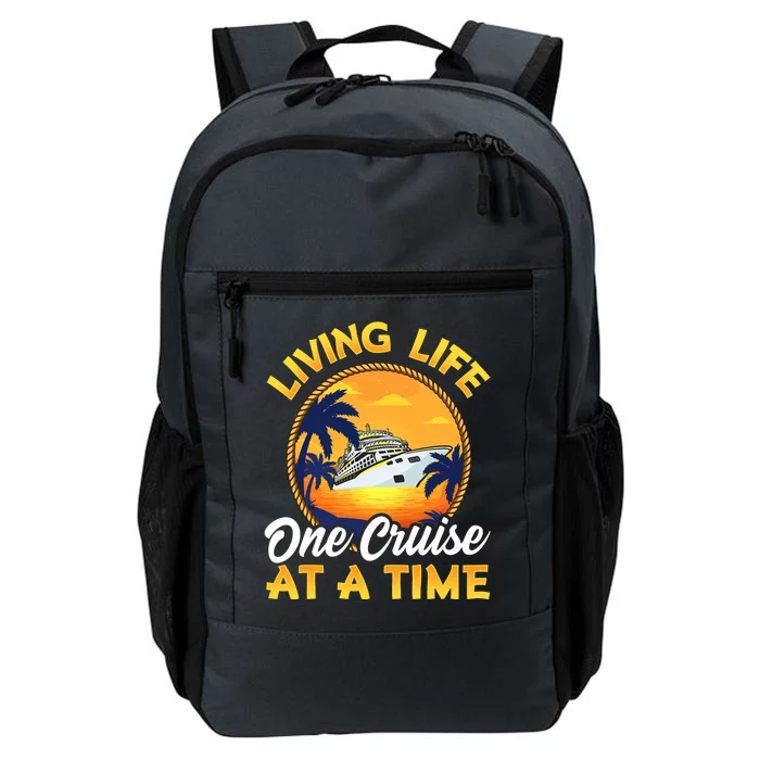 Living Life One Cruise At A Time Daily Commute Backpack