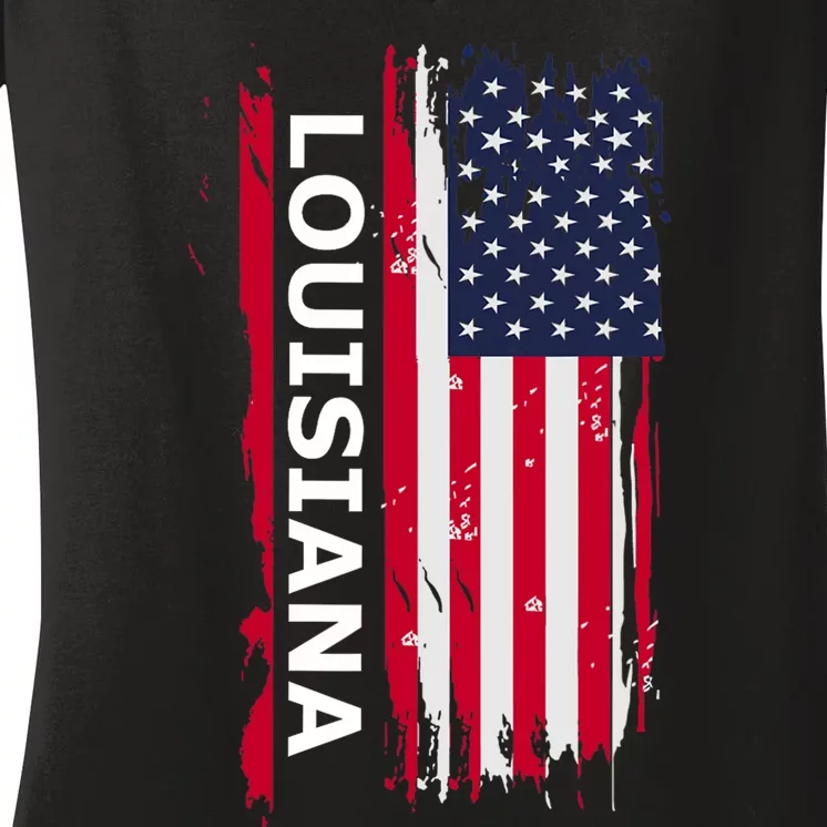 Louisiana Women's V-Neck T-Shirt