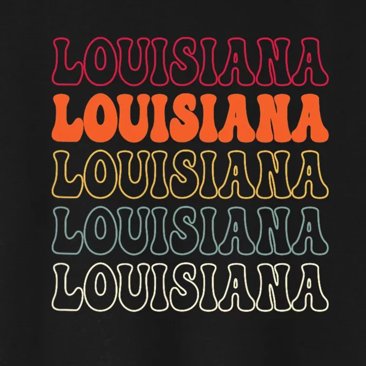 Louisiana Women's Crop Top Tee