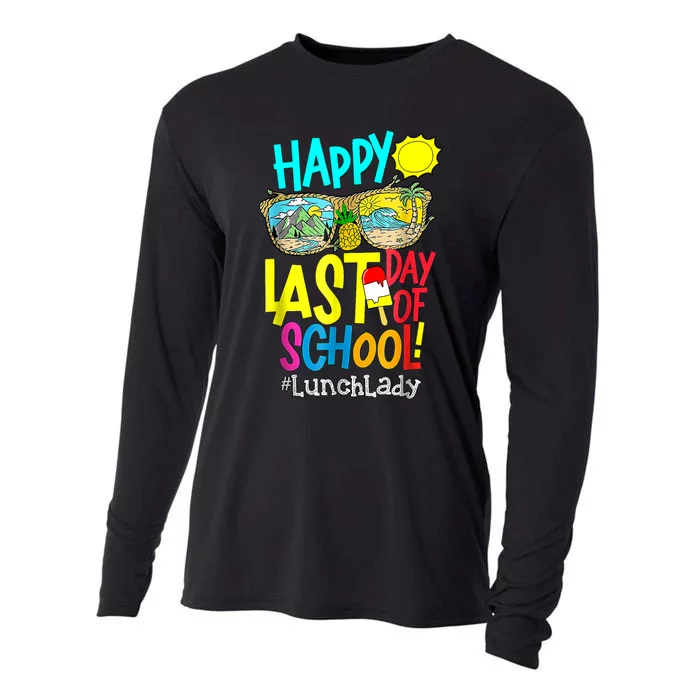 Lunch Lady Off Duty Last Day Of School Summer Break Cooling Performance Long Sleeve Crew