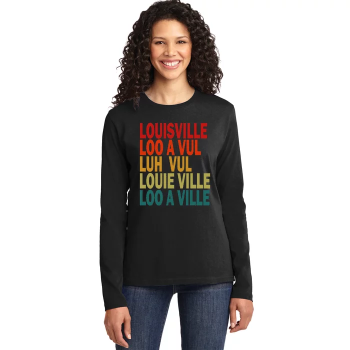 Louisville Ladies Long Sleeve Shirt