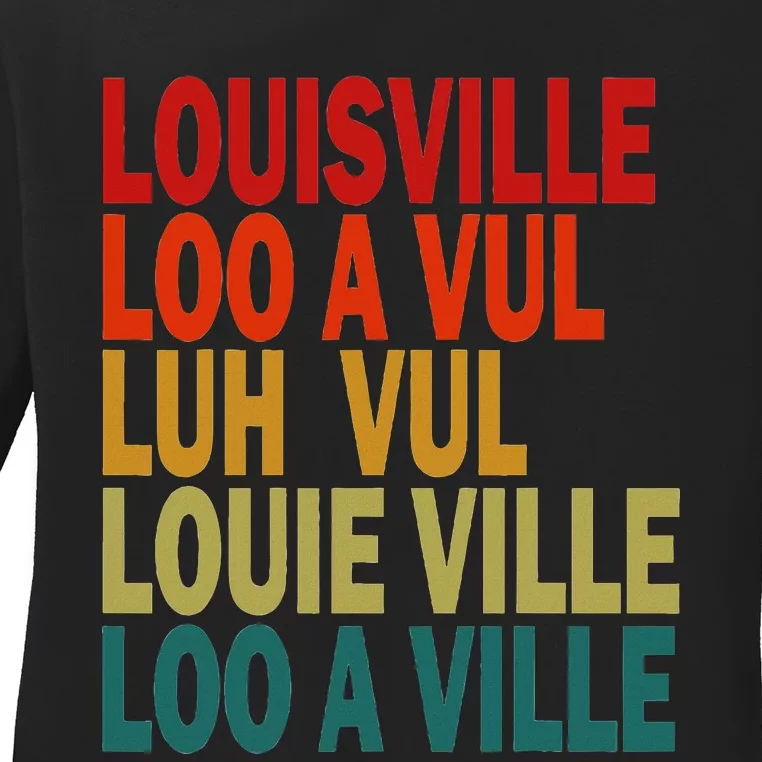 Louisville Ladies Long Sleeve Shirt