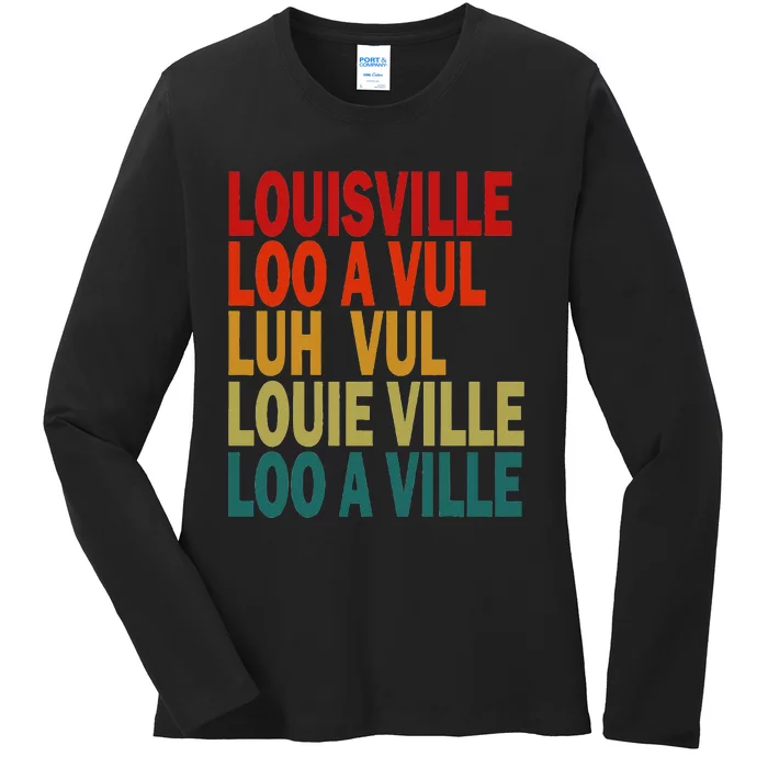 Louisville Ladies Long Sleeve Shirt