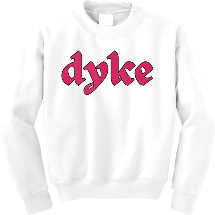 Lgbtq Lesbian Pride Party Dyke Pride Party Group Kids Sweatshirt