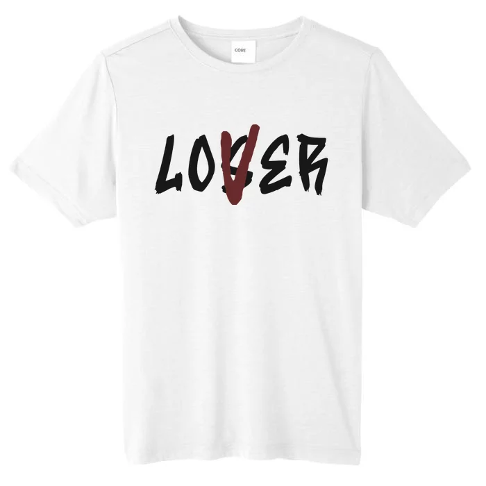 Lover Loser Play On Word Gift Idea Trending Matching Sneaker ChromaSoft Performance T-Shirt