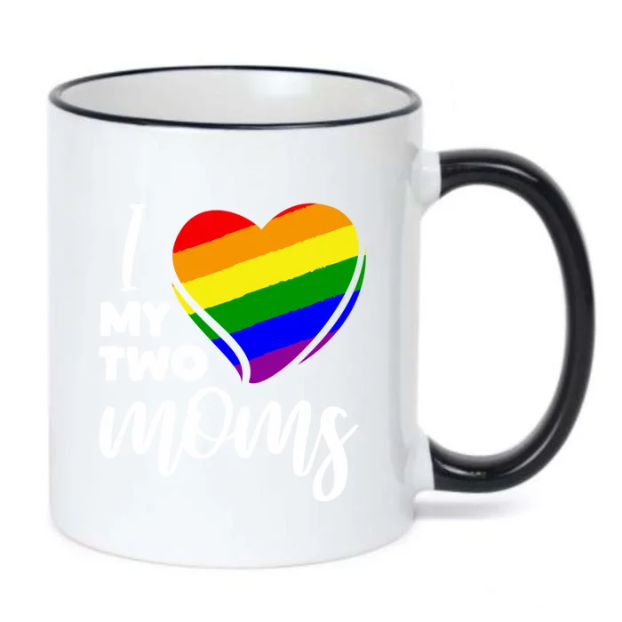 Lesbian Lgbt Pride Gift Black Color Changing Mug