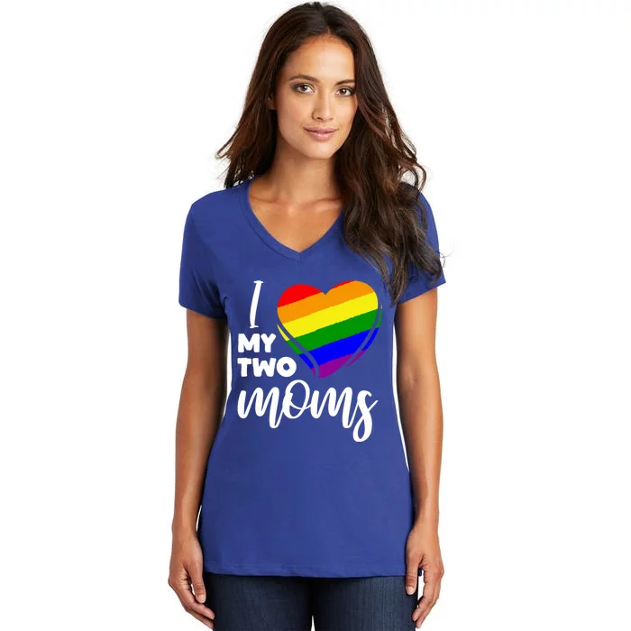 Lesbian Lgbt Pride Gift Women's V-Neck T-Shirt