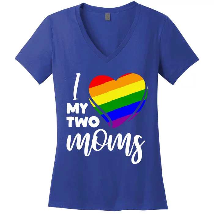 Lesbian Lgbt Pride Gift Women's V-Neck T-Shirt