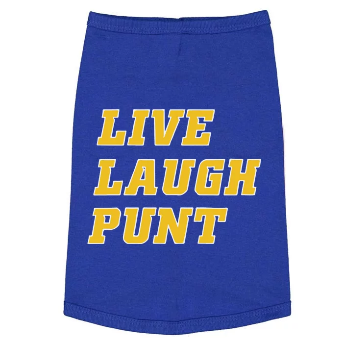 Live Laugh Punt Doggie Tank