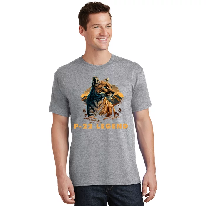 Legend Lion P22 Mountain Lion Silver Lake T-Shirt