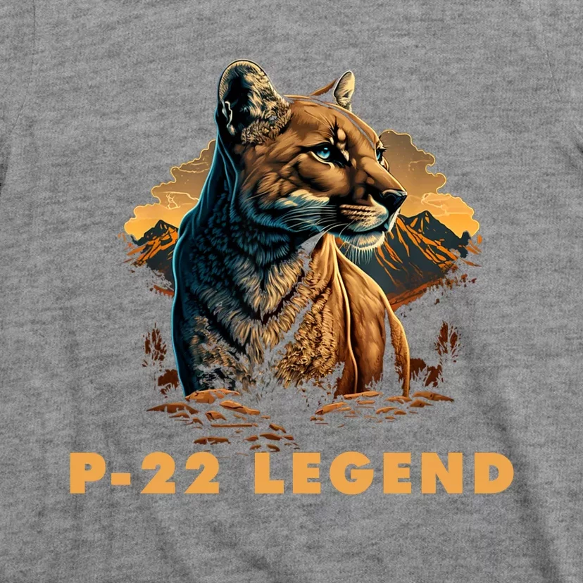 Legend Lion P22 Mountain Lion Silver Lake T-Shirt