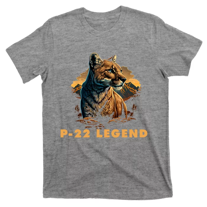 Legend Lion P22 Mountain Lion Silver Lake T-Shirt